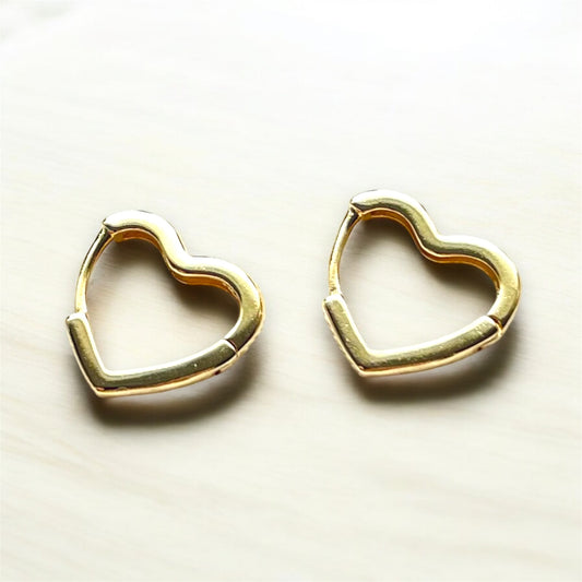 Gold Heart 14mm