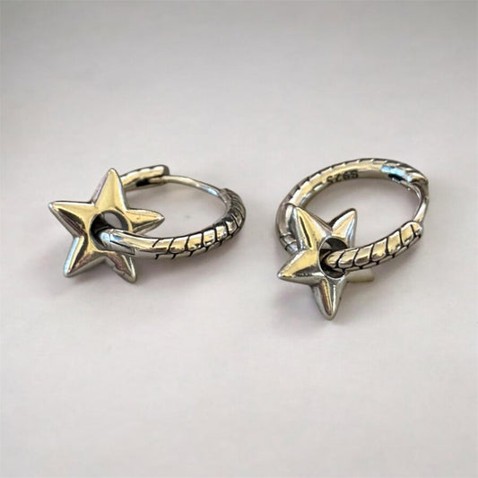 Ripple Hoops Star Charm (Silver)