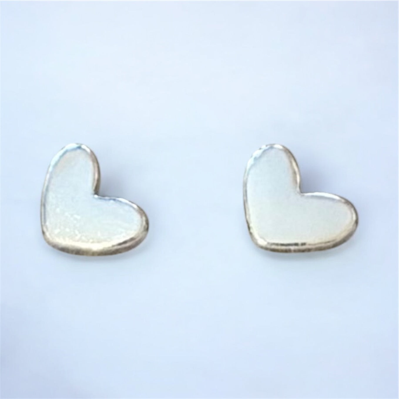 Mini Hearts Studs (Silver)